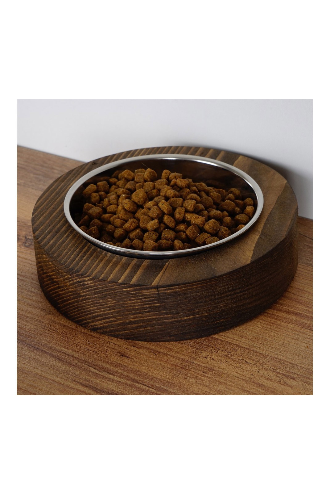 Bol de nourriture pour animaux de compagnie - Walnut - 268EVL1394