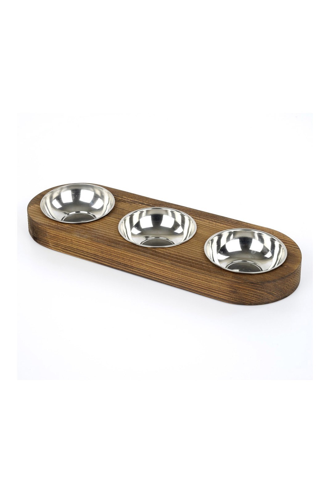 Bol de nourriture pour animaux de compagnie - Walnut - 268EVL1398