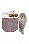 Tapis pour litière de chat - Multicolor - 686GRV1109