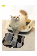 Tapis pour litière de chat - Multicolor - 686GRV1111