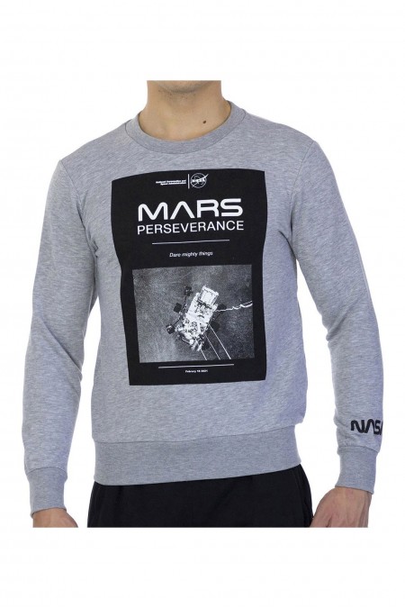 Sweatshirt - NASA GEAR - Gray - MARS03S-GREY