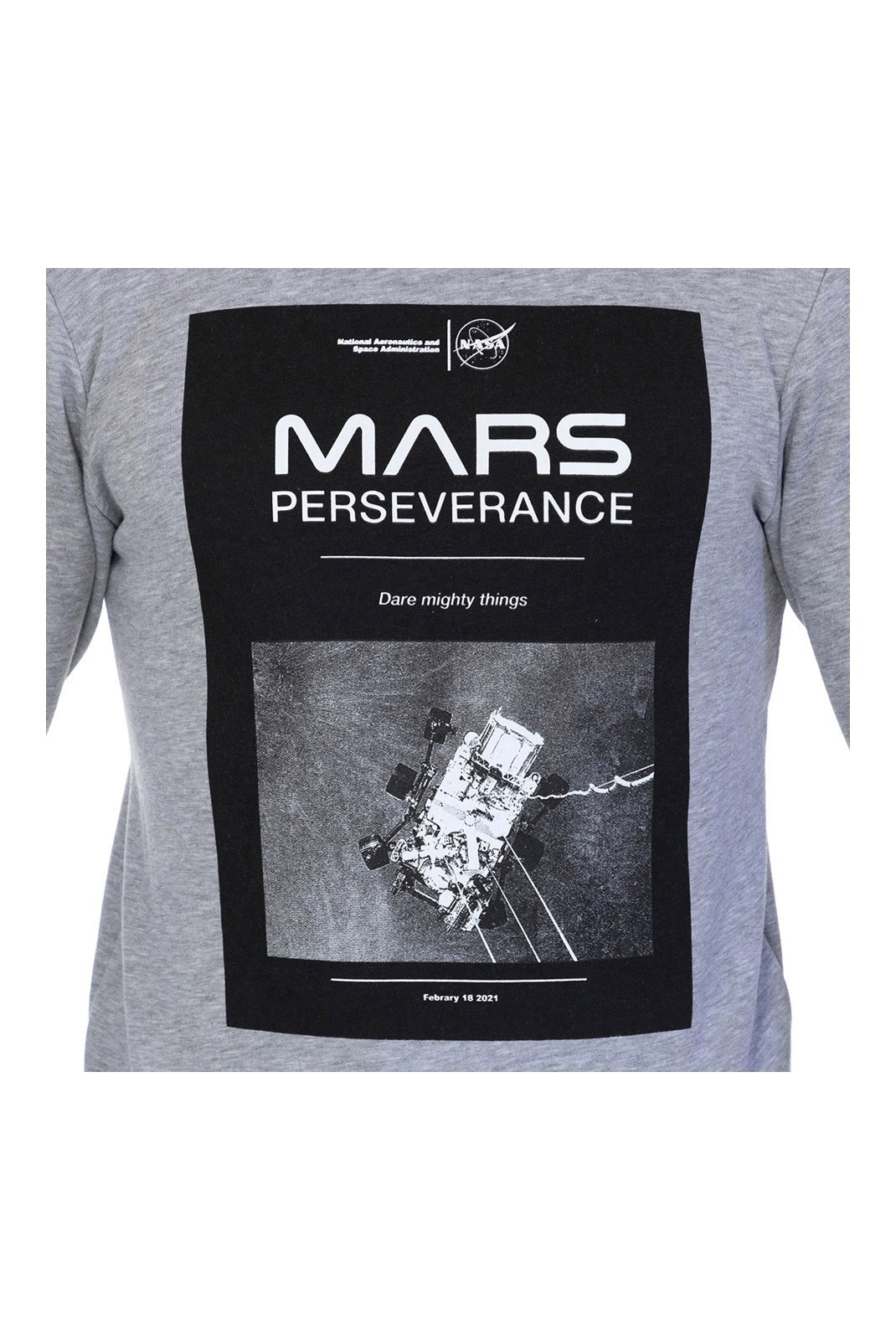 Sweatshirt - NASA GEAR - Gray - MARS03S-GREY