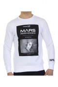 Sweatshirt - NASA GEAR - White - MARS03S-WHITE