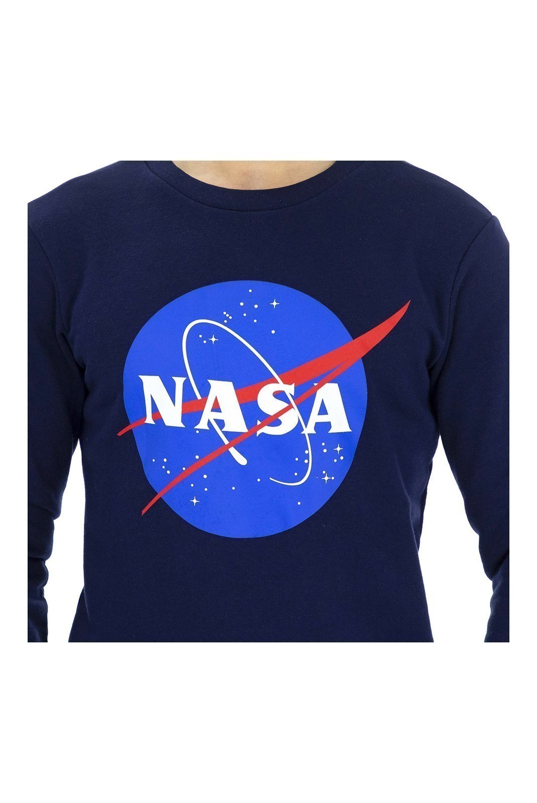 Sweatshirt - Homme - NASA GEAR - Blue - NASA11S-BLUE