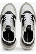 Sneakers 100% suède Tommy Hilfiger YBS White FM0FM05216