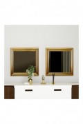 Lot de 2 miroirs - Gold - 116SAM1111