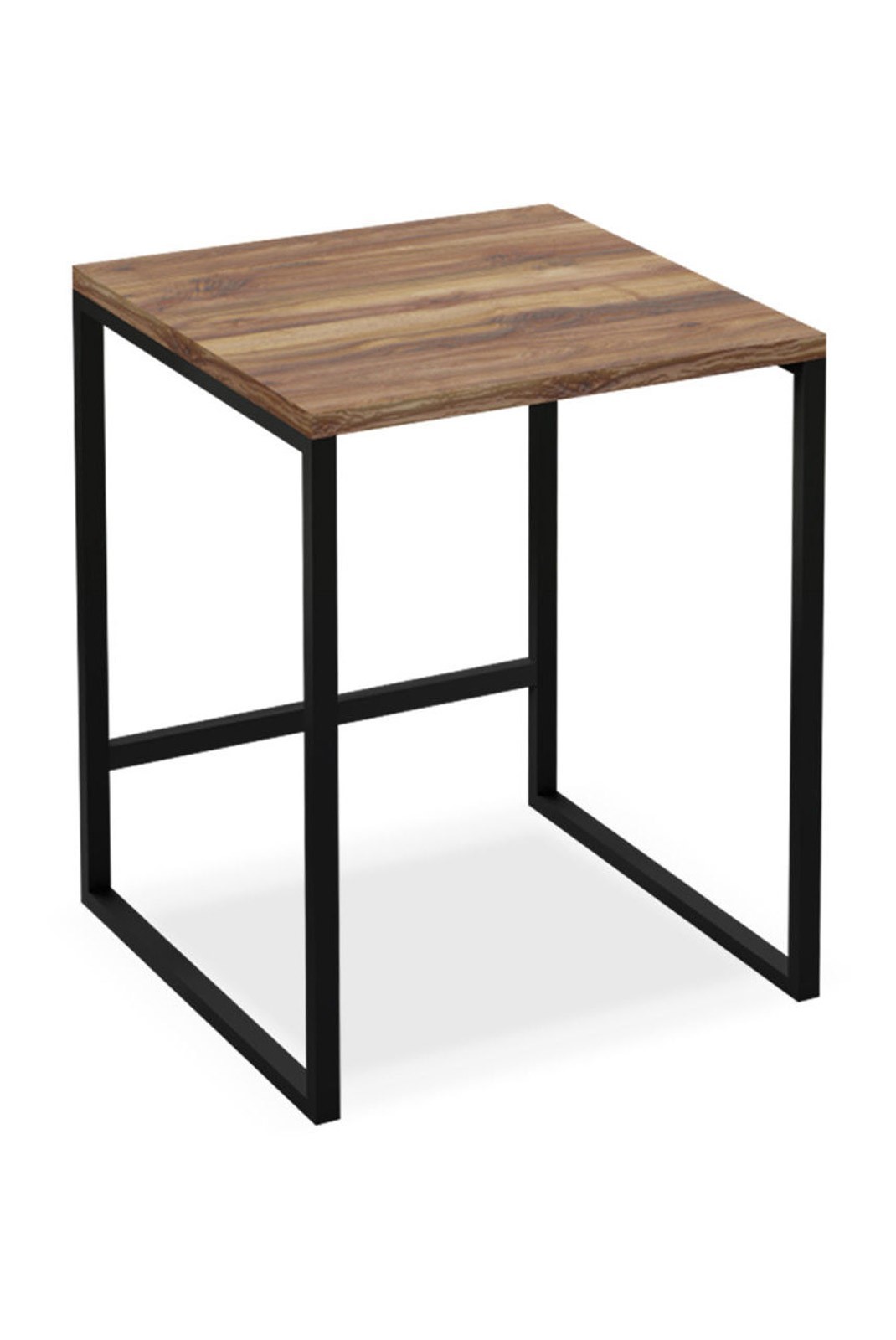 Table gigogne (3 pièces) - Oak/Black - 203DRG1803