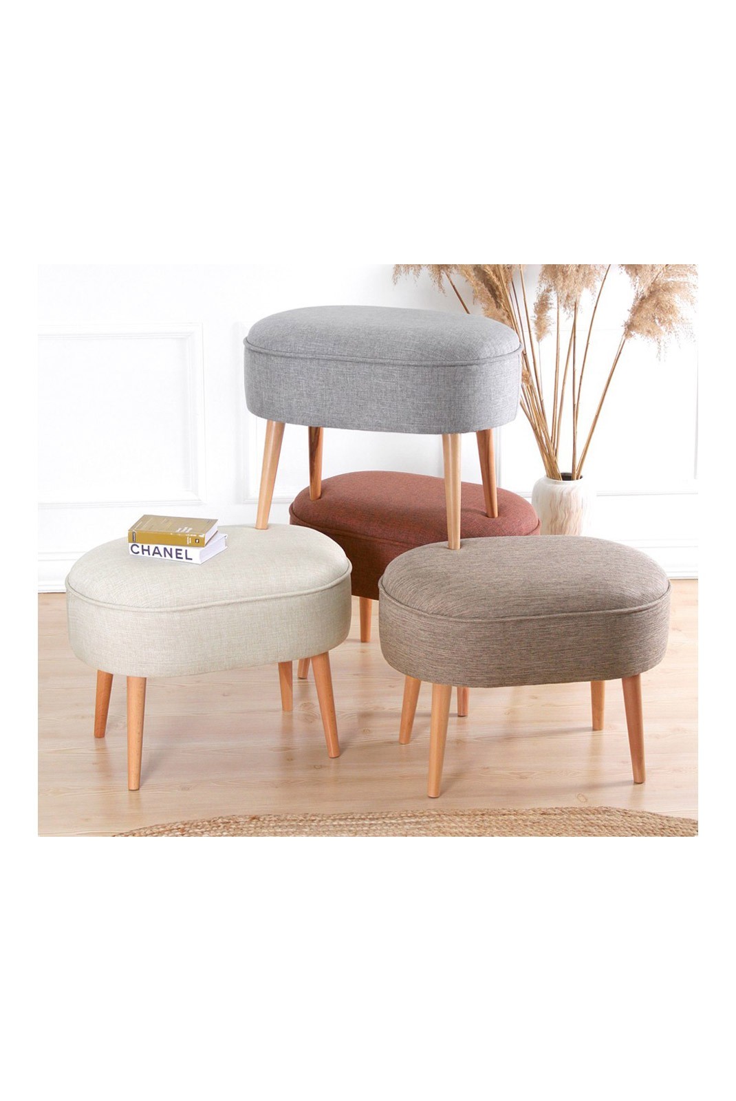 Pouf - Grey - 209FLF1199