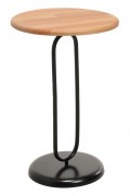 Table d'appoint - Black/Oak - 253NSR1162