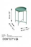 Table basse - Green - 491CRT1143