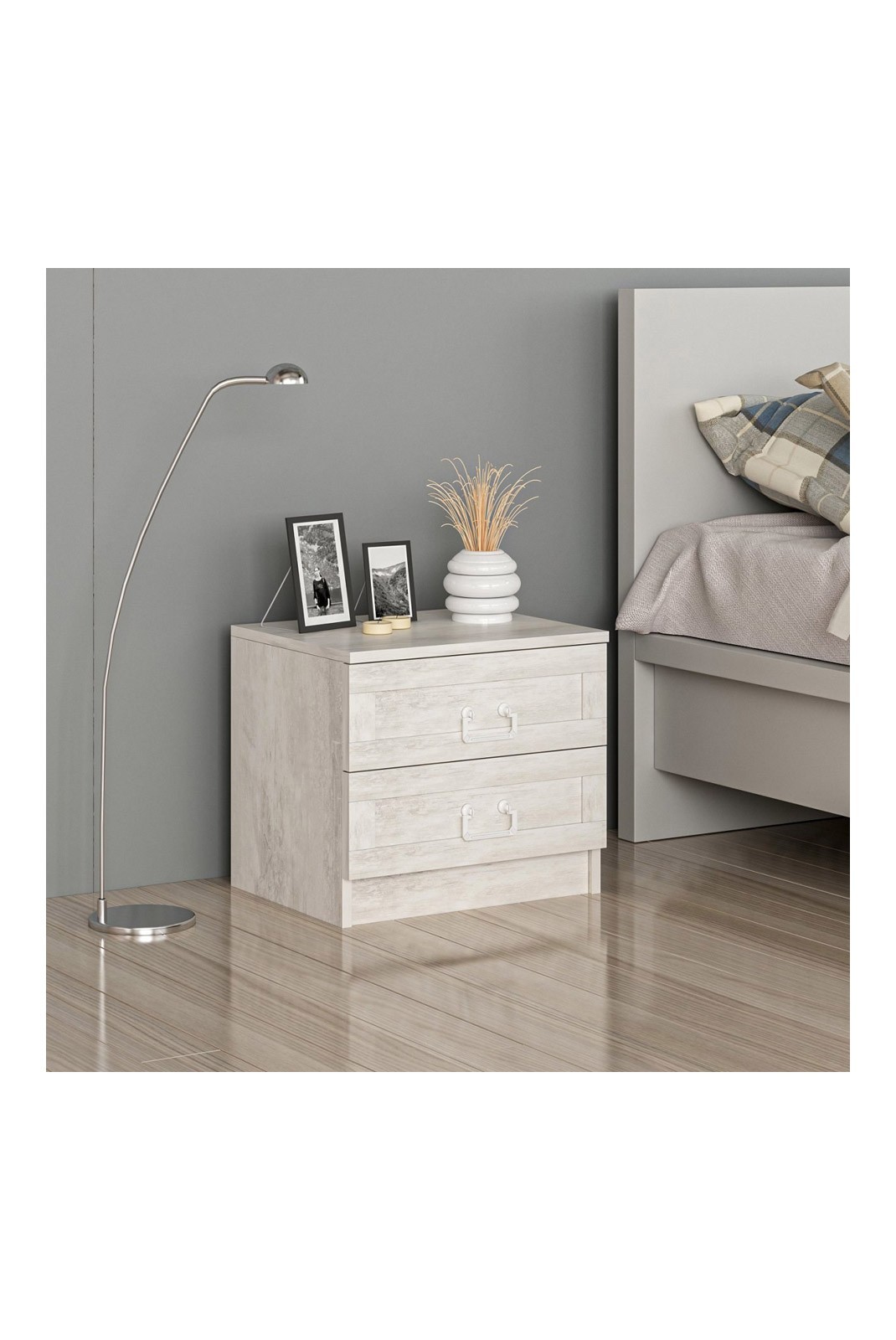 Table de nuit - White - 506MNR1510