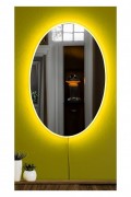 Miroir avec éclairage LED - Yellow - 782MRL1106