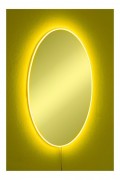 Miroir avec éclairage LED - Yellow - 782MRL1106