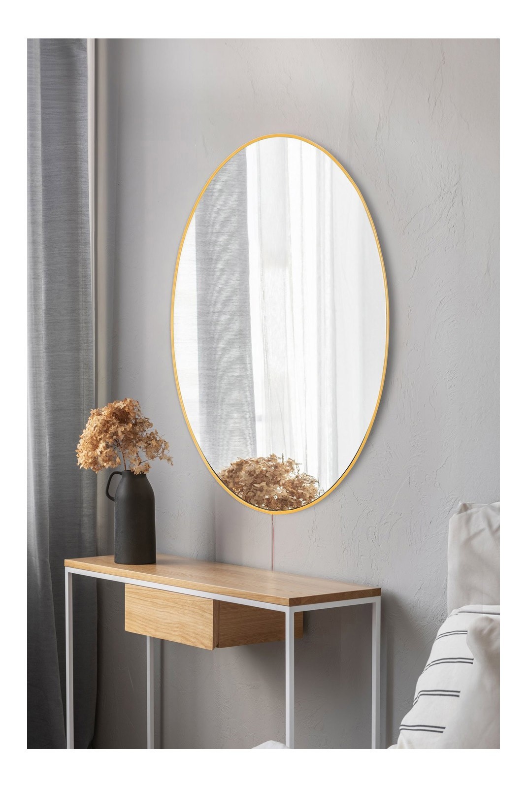 Miroir avec éclairage LED - Yellow - 782MRL1106