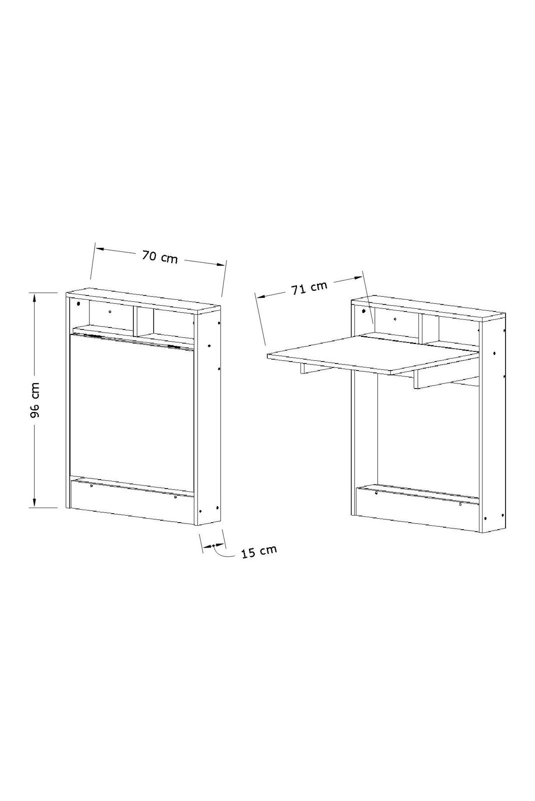 Table pliante - White - 793ELG3802