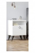 Table de nuit - White - 835PUQ2701