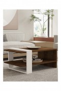 Table basse - Walnut/White - 835PUQ2816