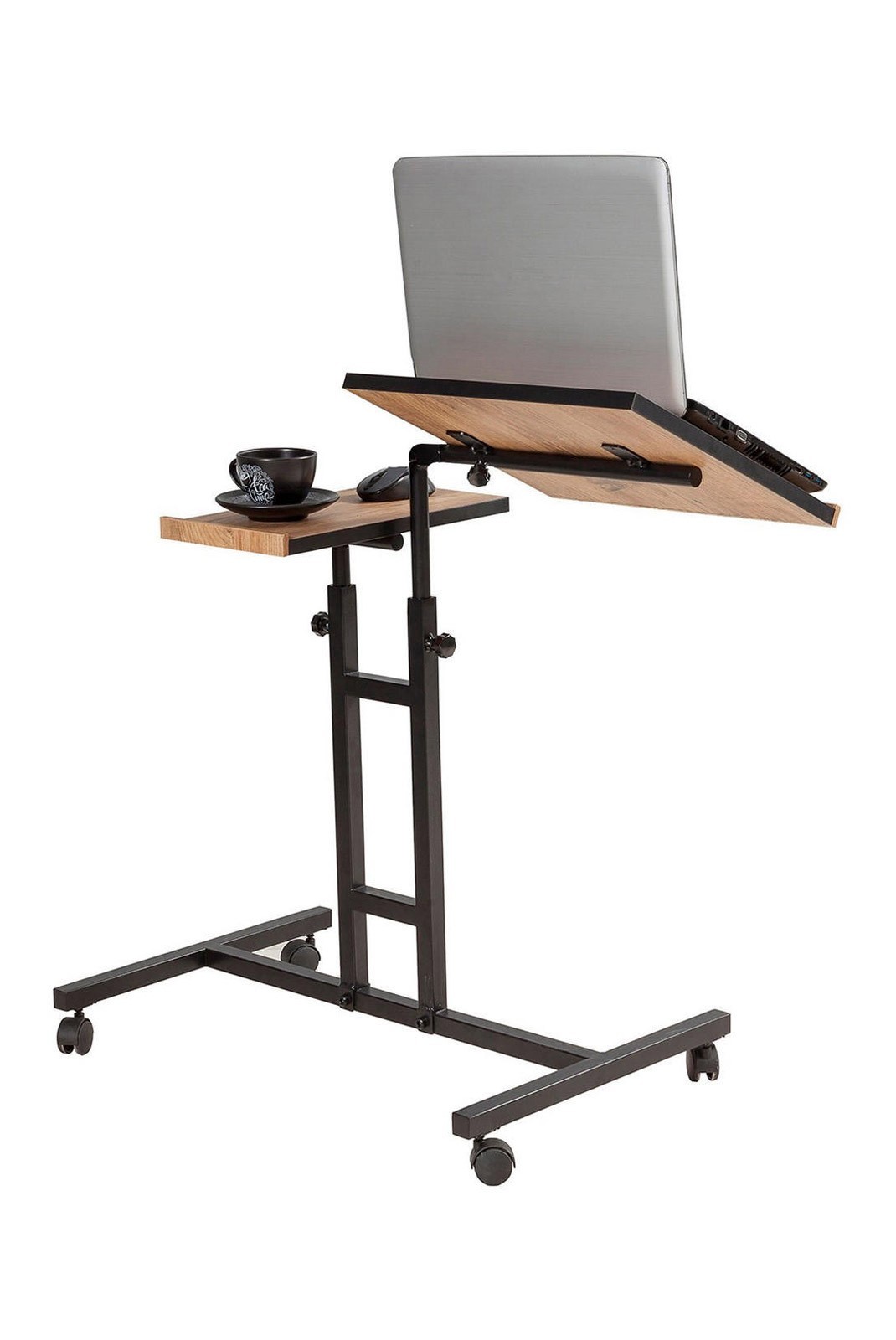 Bureau debout pour ordinateur portable - Atlantic Pine/Black - 863SPH2815