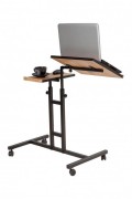 Bureau debout pour ordinateur portable - Atlantic Pine/Black - 863SPH2815