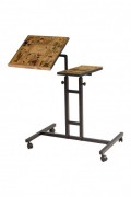 Bureau debout pour ordinateur portable - Atlantic Pine/Black - 863SPH2815