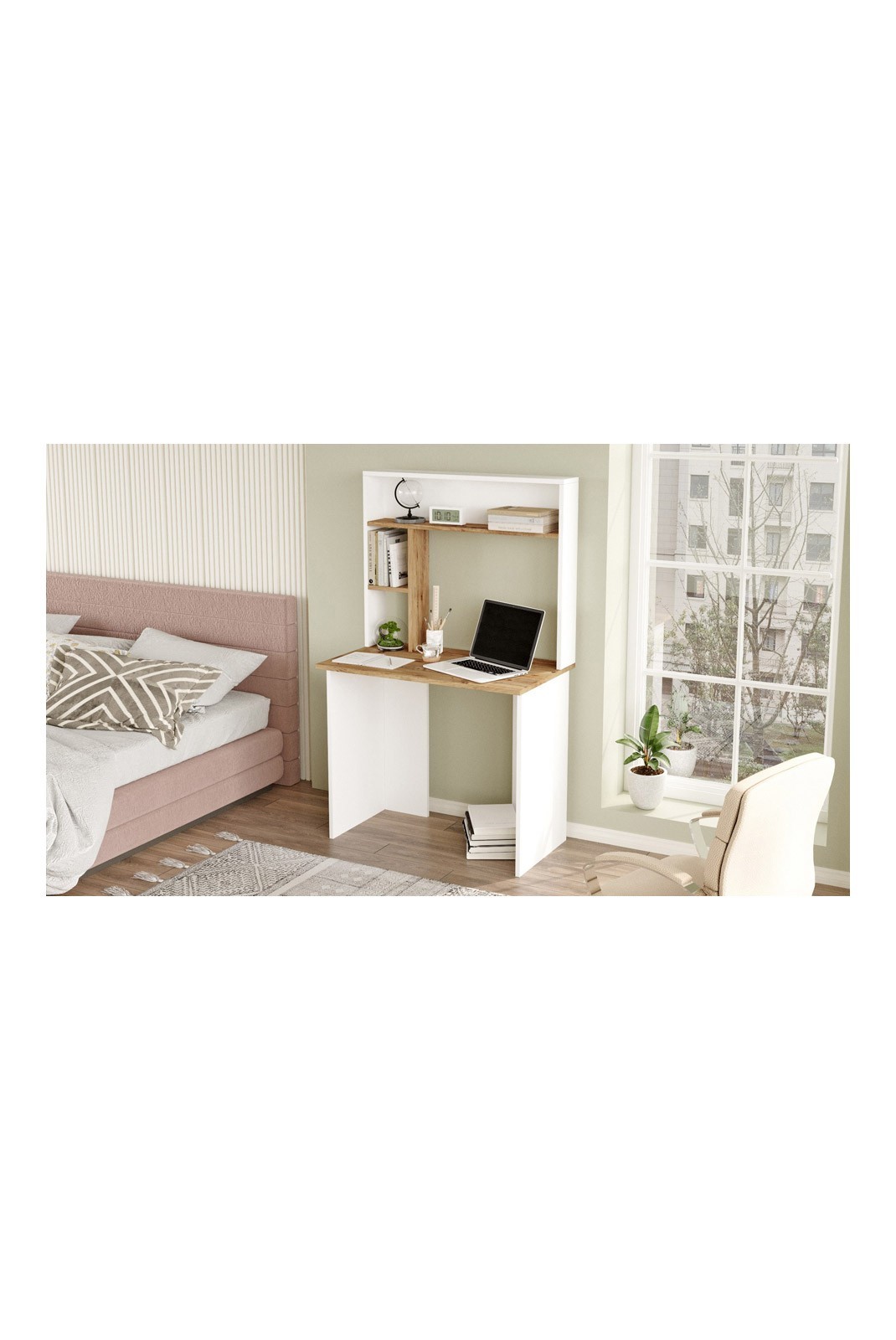 Bureau - Atlantic Pine/White - 956LCS1136