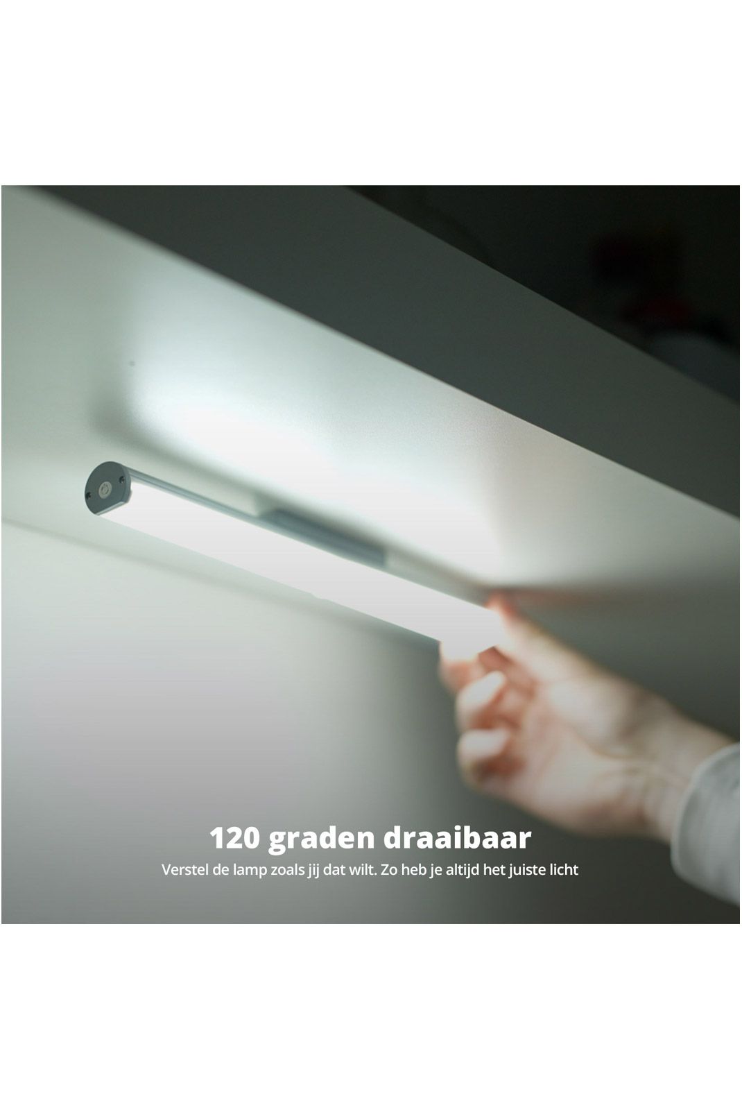 Pack 2 Lampes LED Réglable Avec Détecteur de Mouvement 30cm