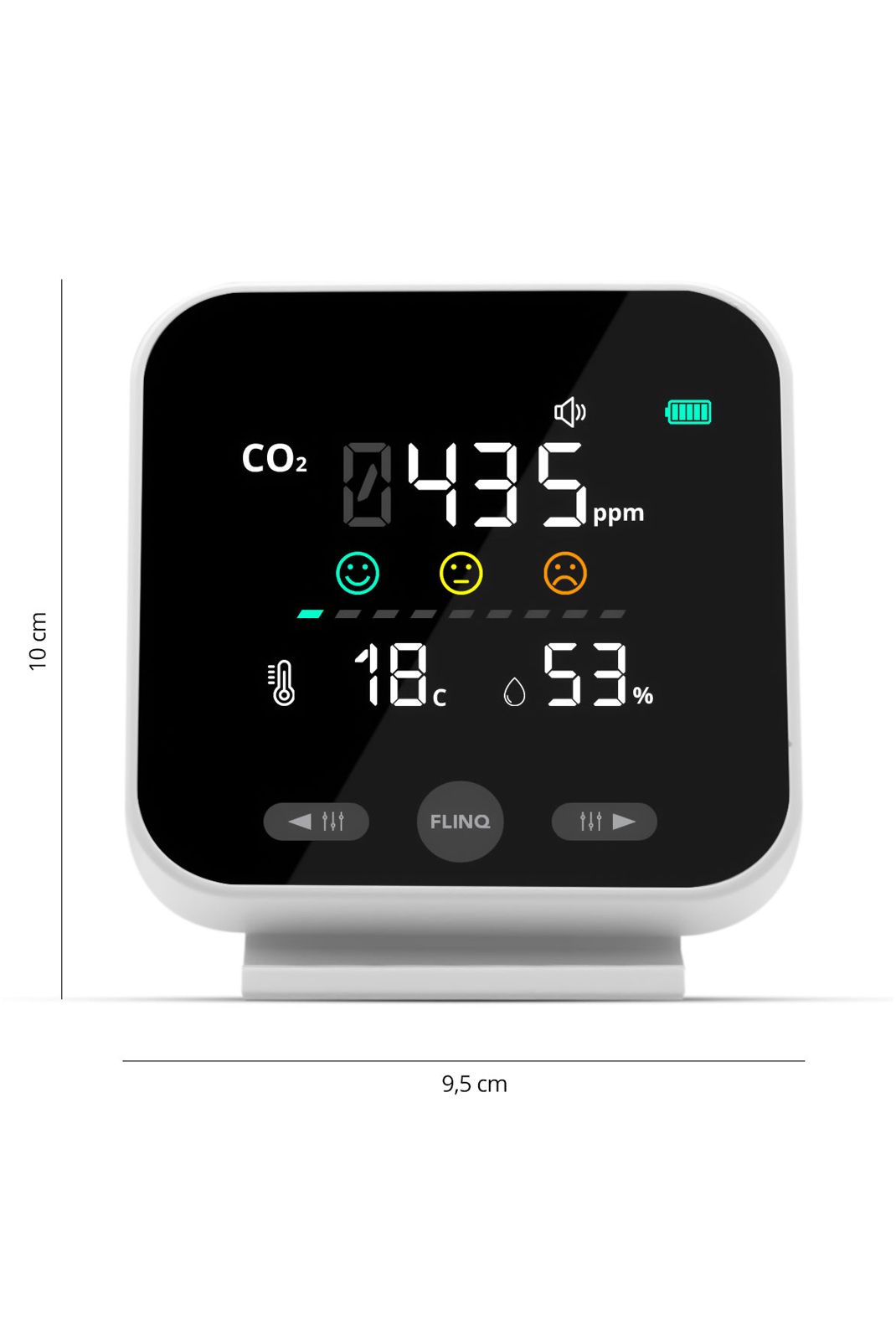 Compteur de Co2 Flinq