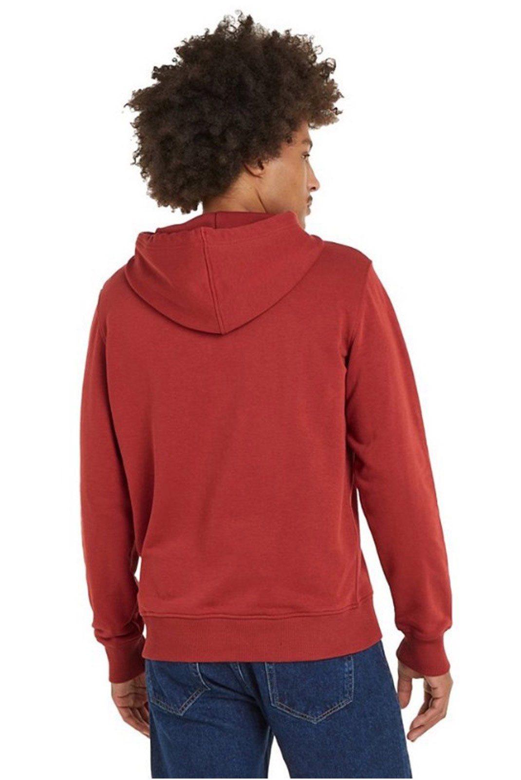 Hoodie - CALVIN KLEIN -  Red - J30J325149_XAO