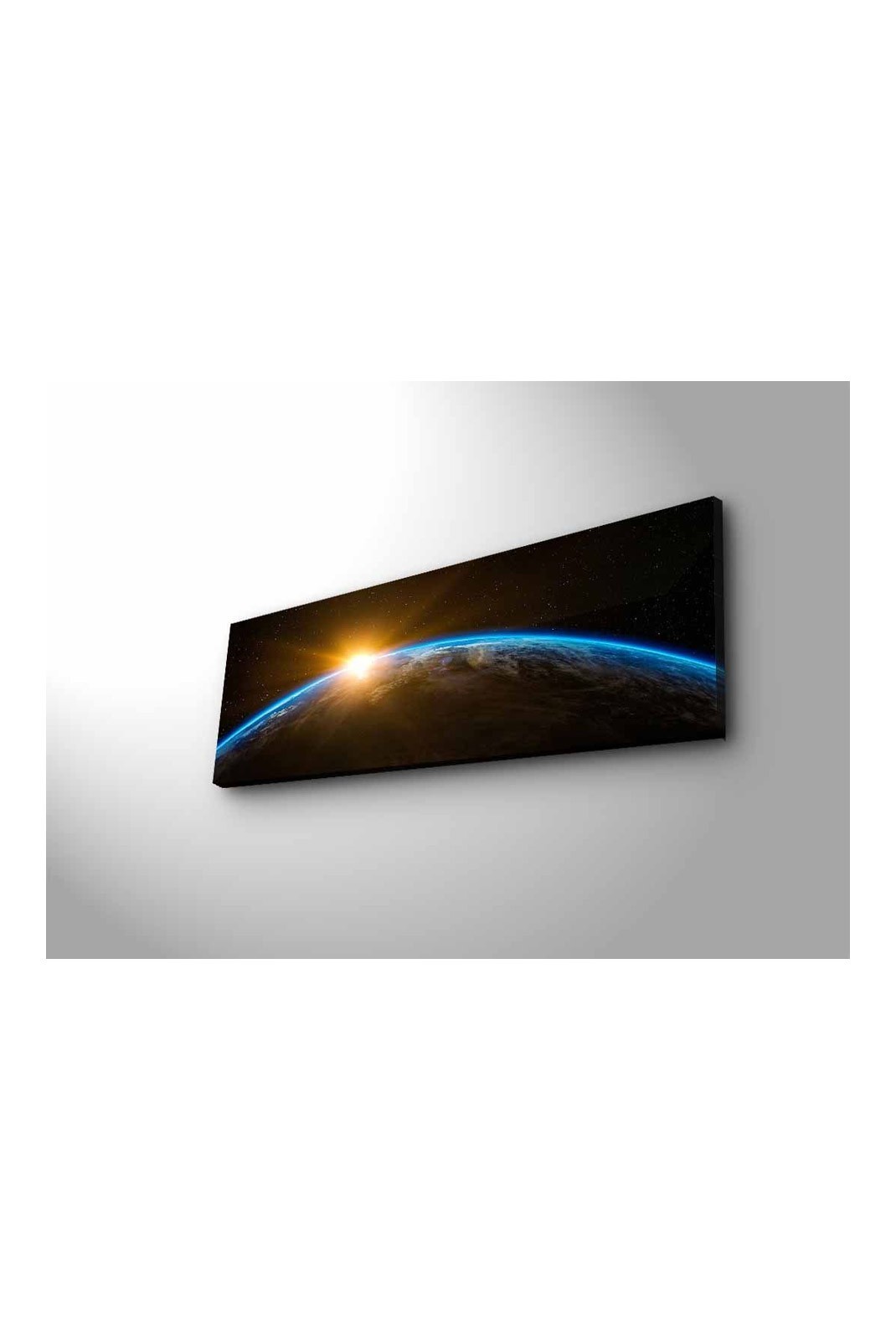 Peinture décorative sur toile éclairée par LED - Multicolor - 254LED4318