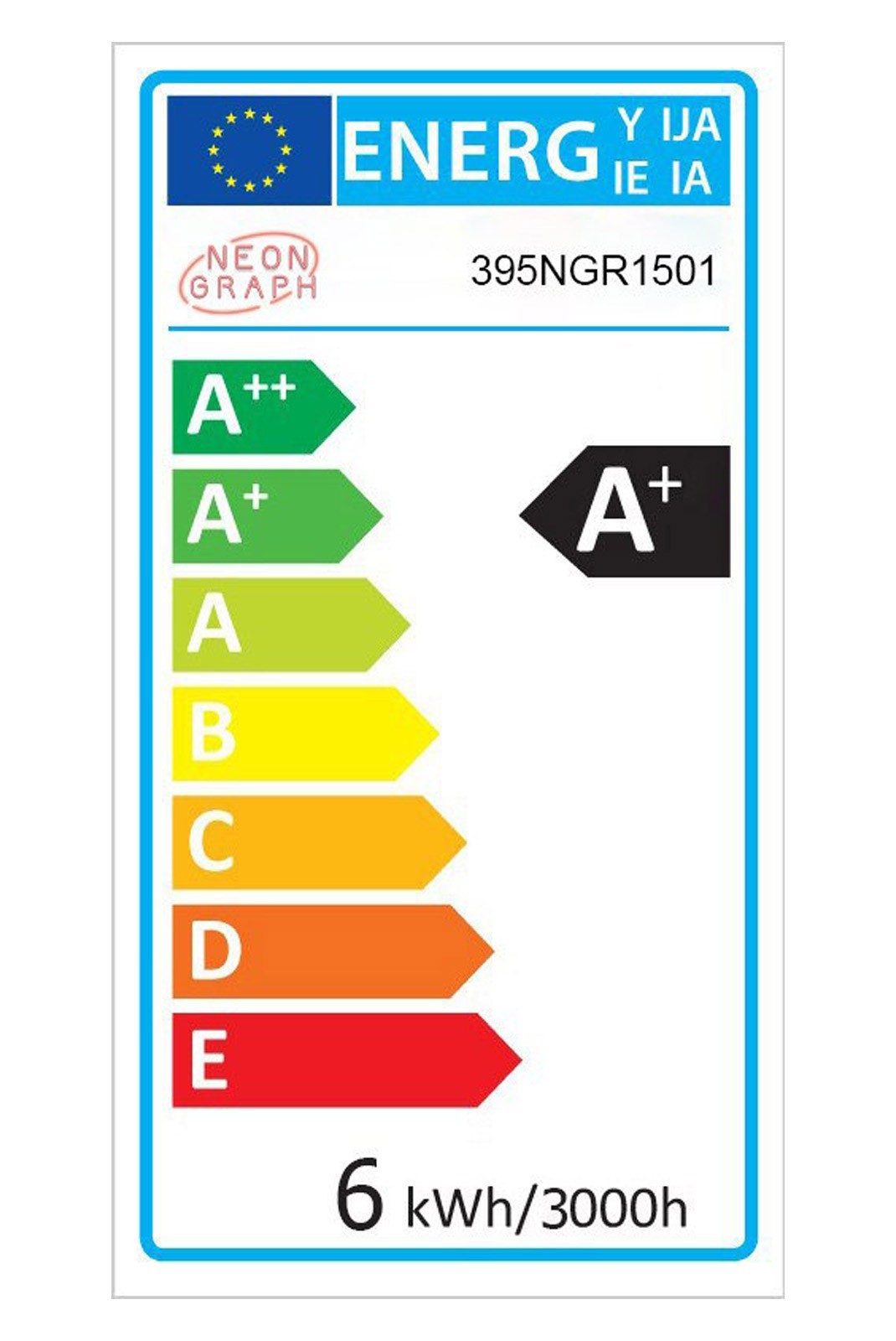 Éclairage LED décoratif en plastique - Red - 395NGR1501