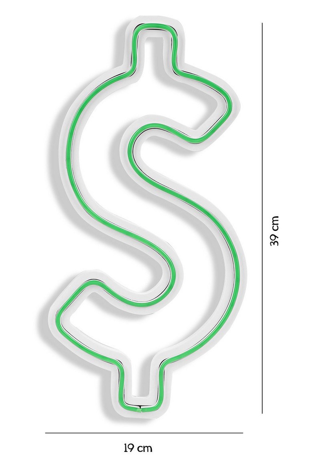 Éclairage LED décoratif en plastique - Green - 395NGR1548