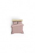 Ensemble housse de couette + taie d'oreiller  240x220 - Dusty Rose - 121VCT62475