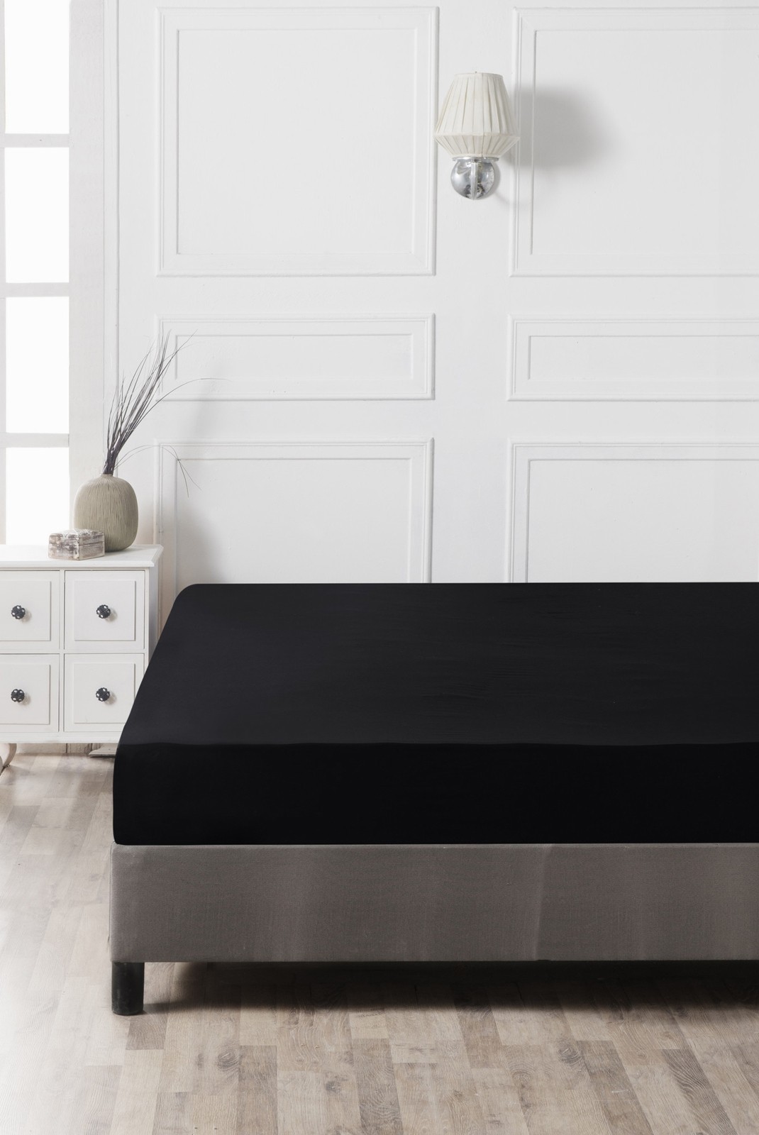 Drap-housse 90x190+25 - Black - 174PTK12010