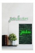 Éclairage LED décoratif en plastique - Green - 395NGR1780