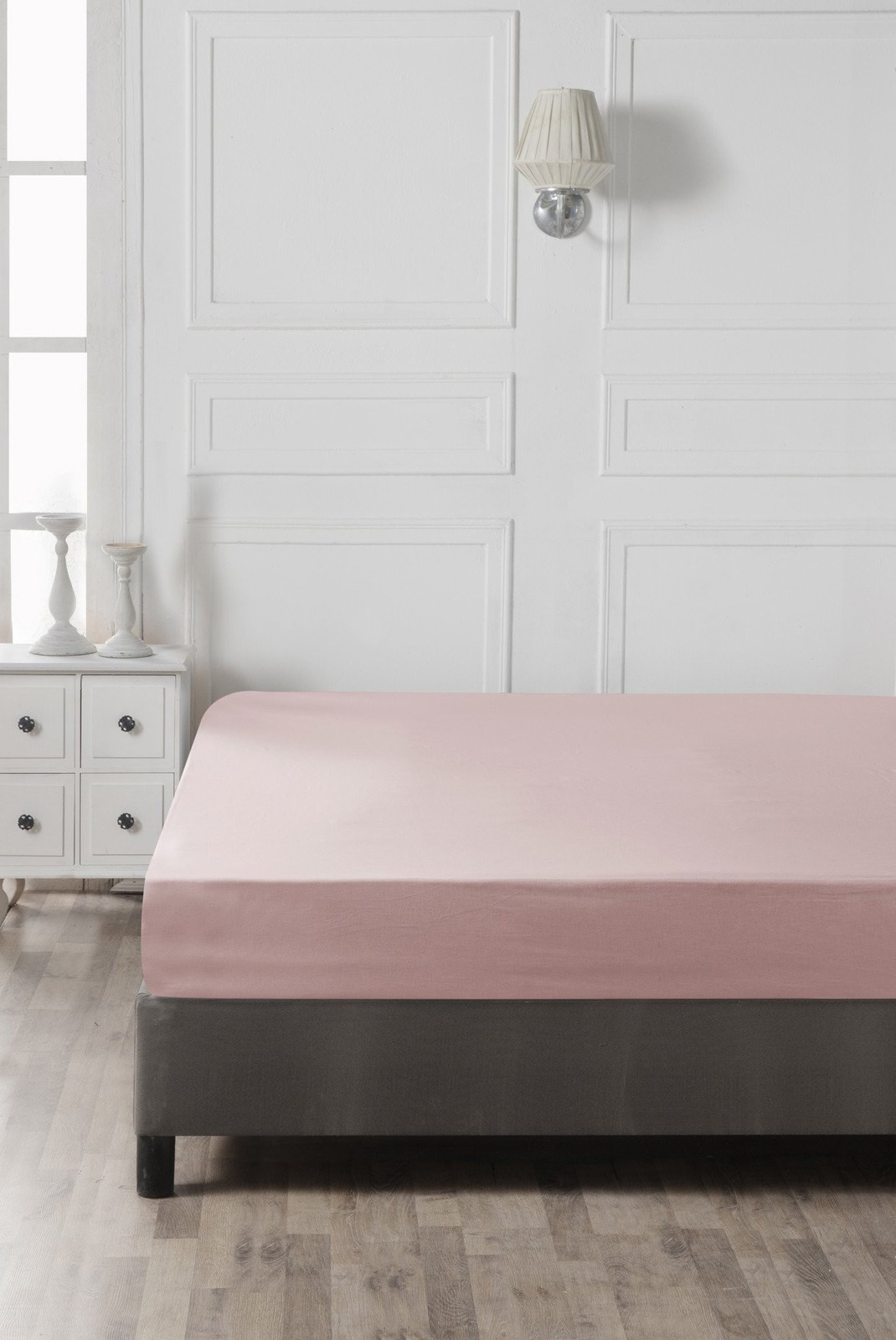 Drap-housse 90x190+30 - Dusty Rose - 772WTN15109