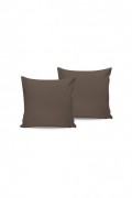 Ensemble de taies d'oreiller (2 Pièces)  60x60 - Brown - 772WTN46122