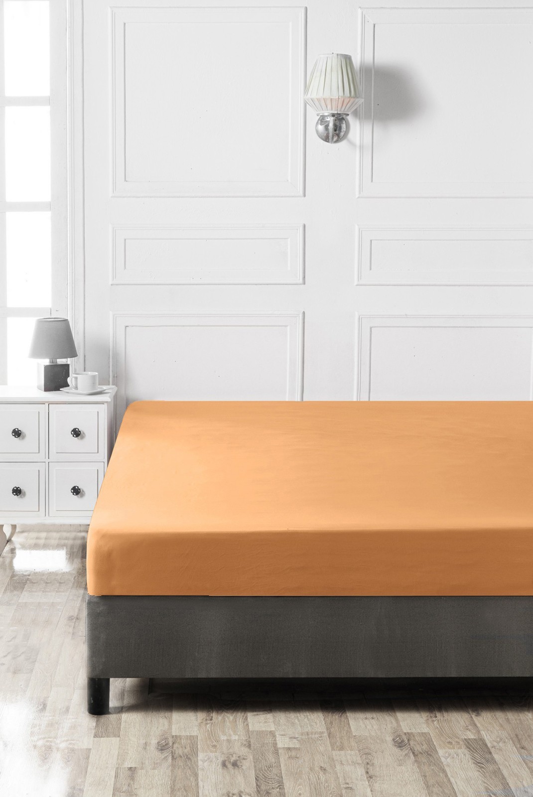 Drap-housse 160x200+30 - Pale Orange - 772WTN95126