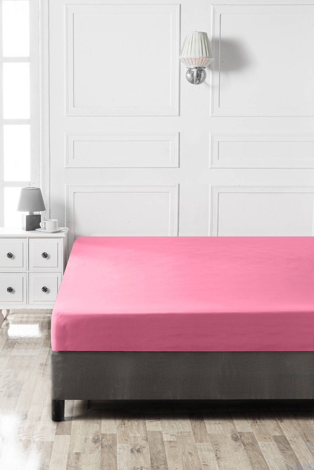 Drap-housse 160x200+30 - Pink - 772WTN95127