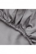 Drap-housse en satin  180x200+30 - Dark Grey - 772WTQ15102