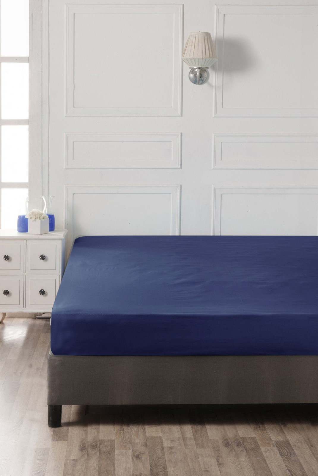 Drap-housse  180x200+30 - Sax Blue - 772WTQ15114