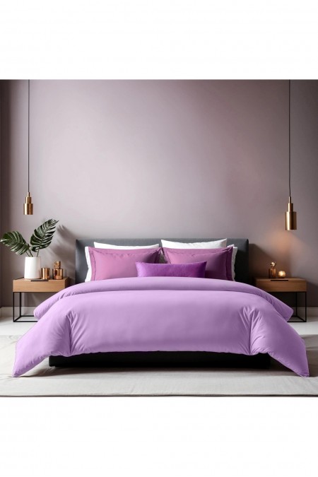 Housse de couette 240x220 - Lilac - 815TNE11104