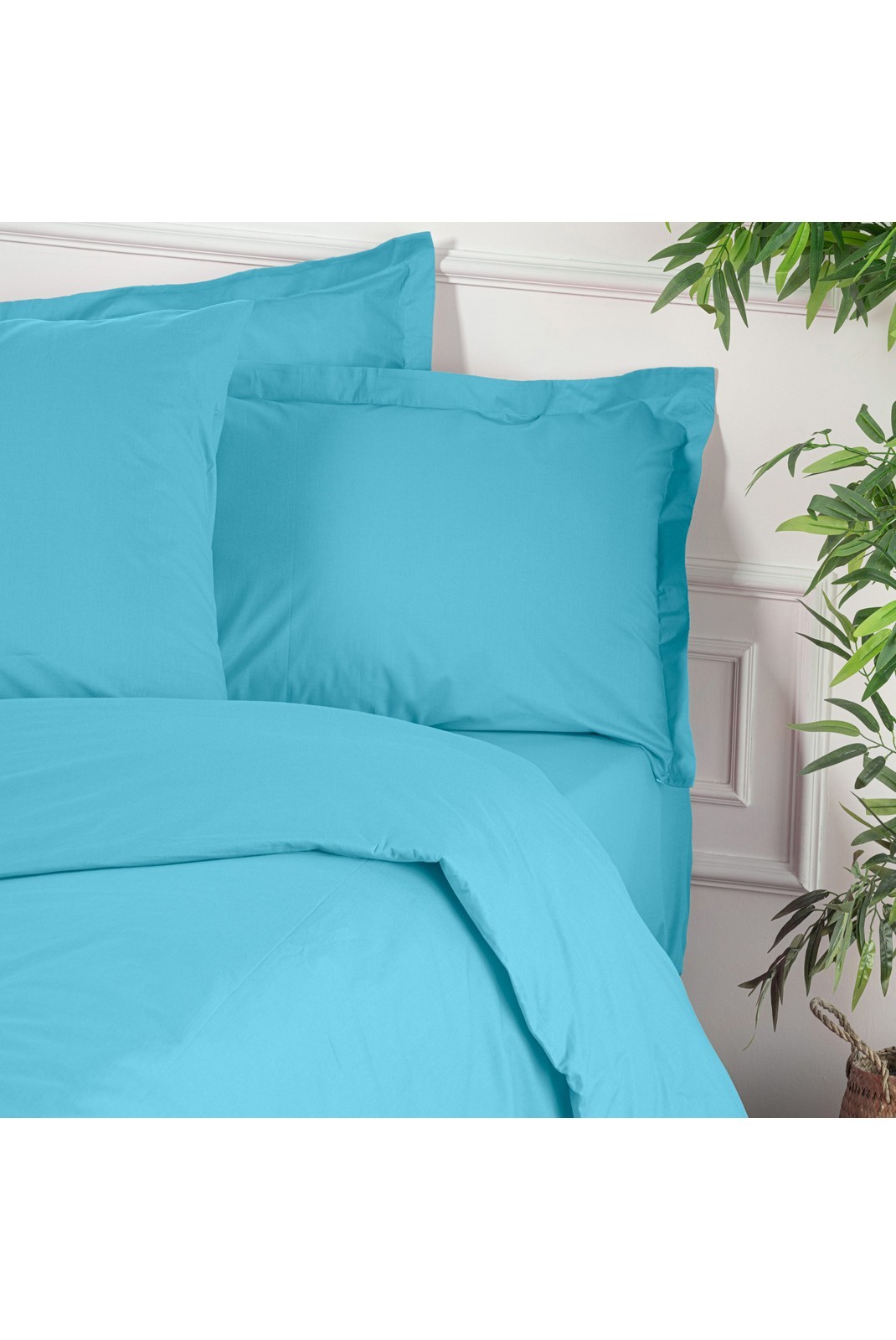 Housse de couette 240x220 - Turquoise - 815TNE11119