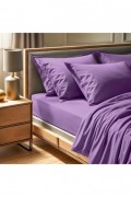 Drap-housse 90x190+30 - Lilac - 815TNE12104