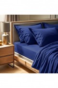 Drap-housse 90x190+30 - Dark Blue - 815TNE12116