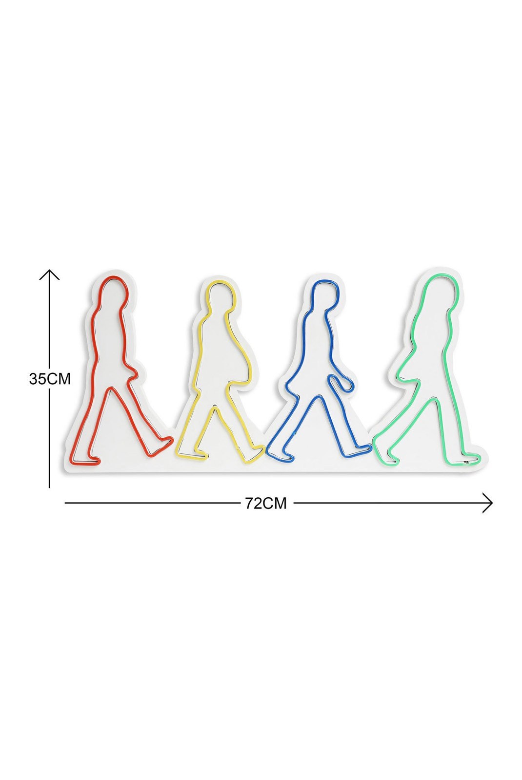 Éclairage LED décoratif en plastique - Multicolor - 395NGR2150