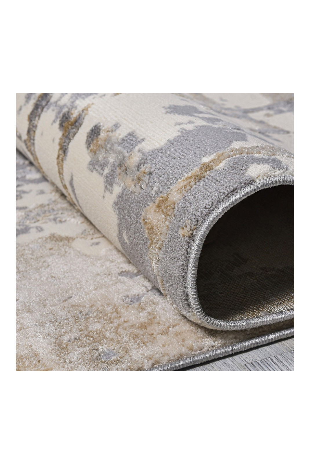 Tapis de hall  - 80x400 - Grey / Beige / Cream - 204CCL1106