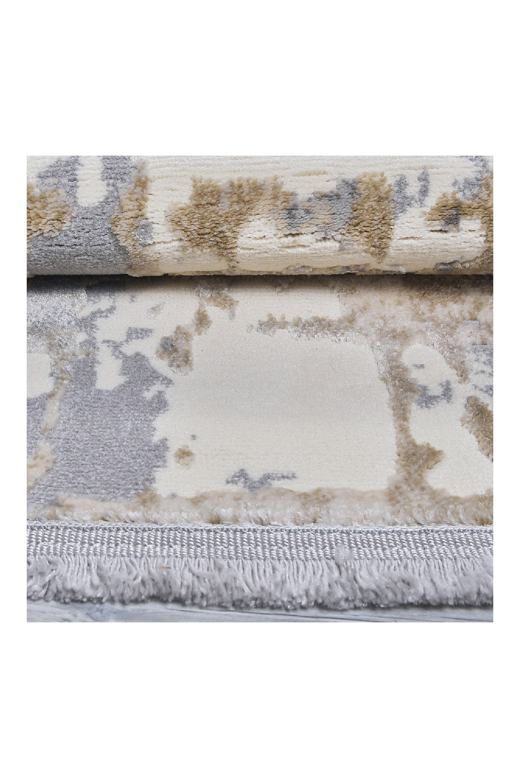 Tapis de hall  - 100x350 - Grey / Beige / Cream - 204CCL1113