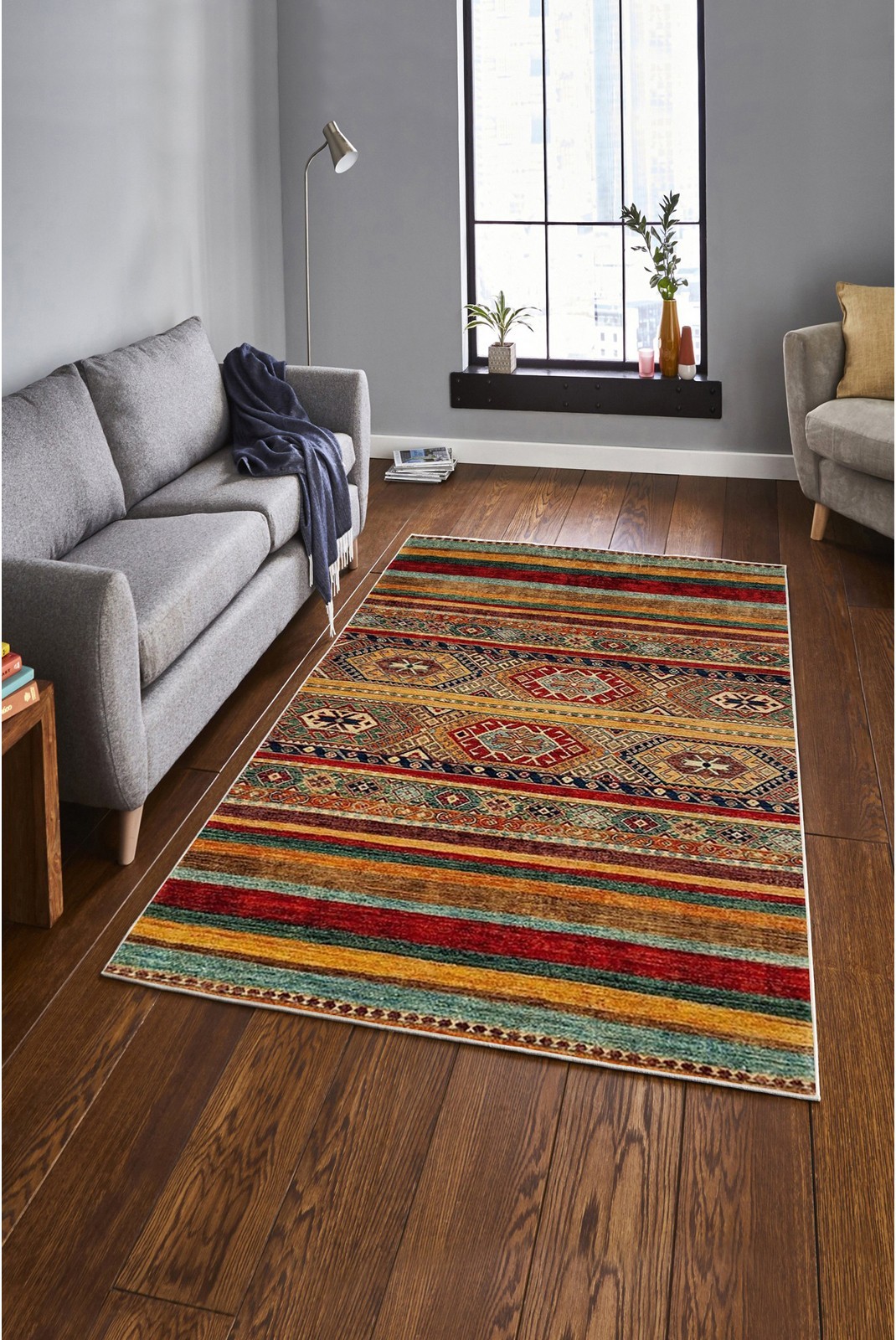 Tapis  - 80x120 - Multicolor - 213HFT1874