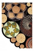 Tapis rond  - 60cm - Multicolor - 478HFT3267