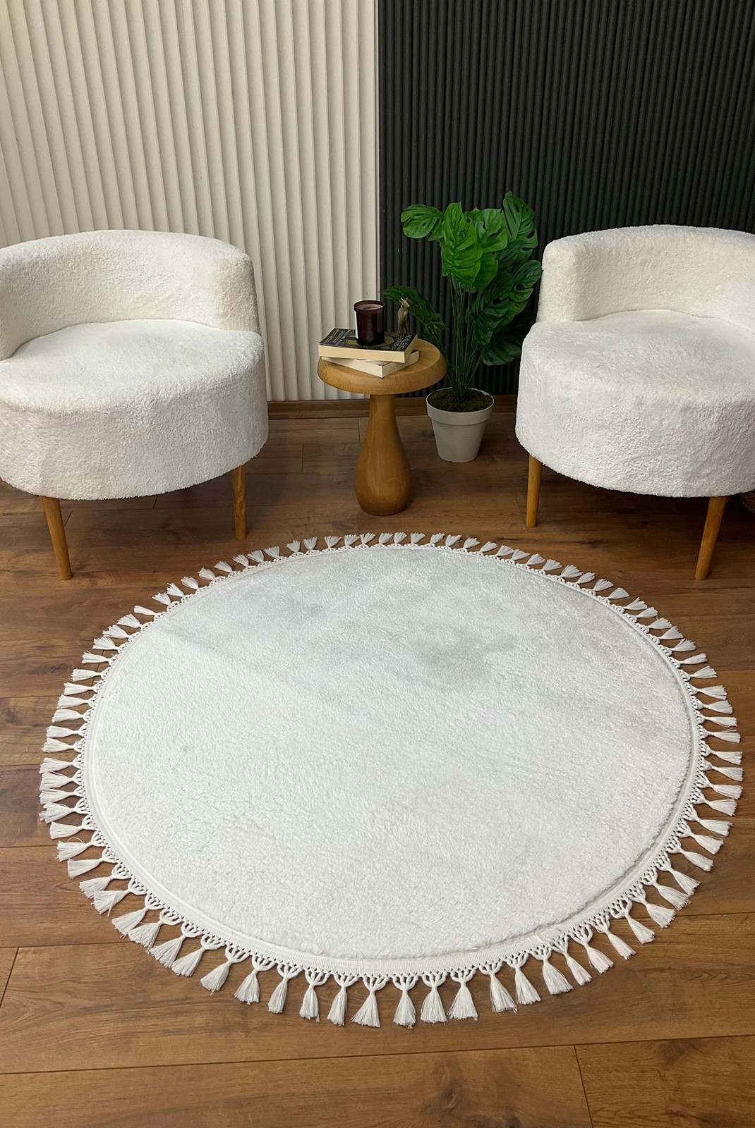 Tapis  - 100x100 - White - 514SRZ1431